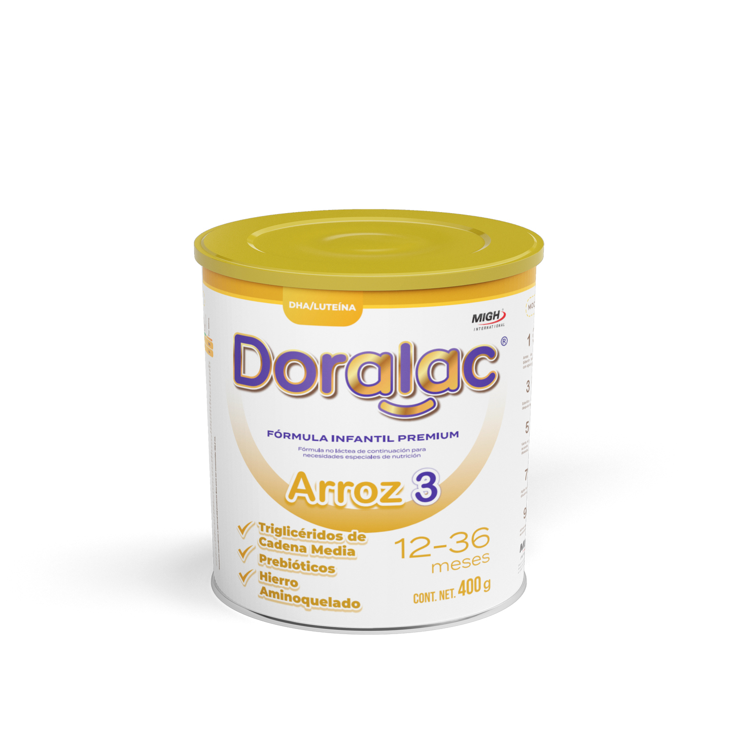 DORALAC® 3: Nutrición Completa para tu Niño Pequeño (1-3 años)