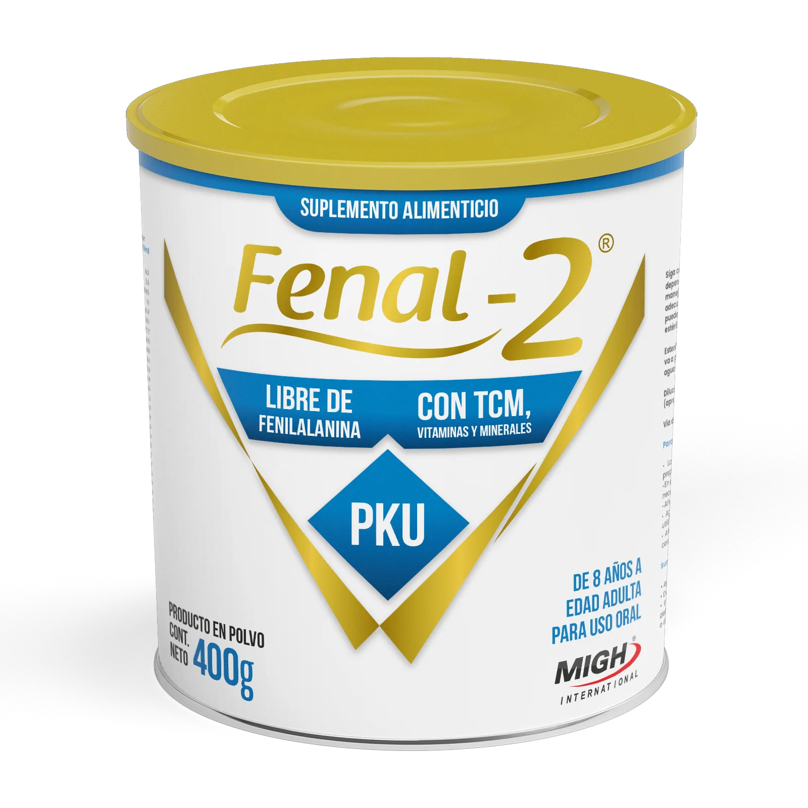Fenal-2® | Suplemento sin Fenilalanina para fenilcetonuria