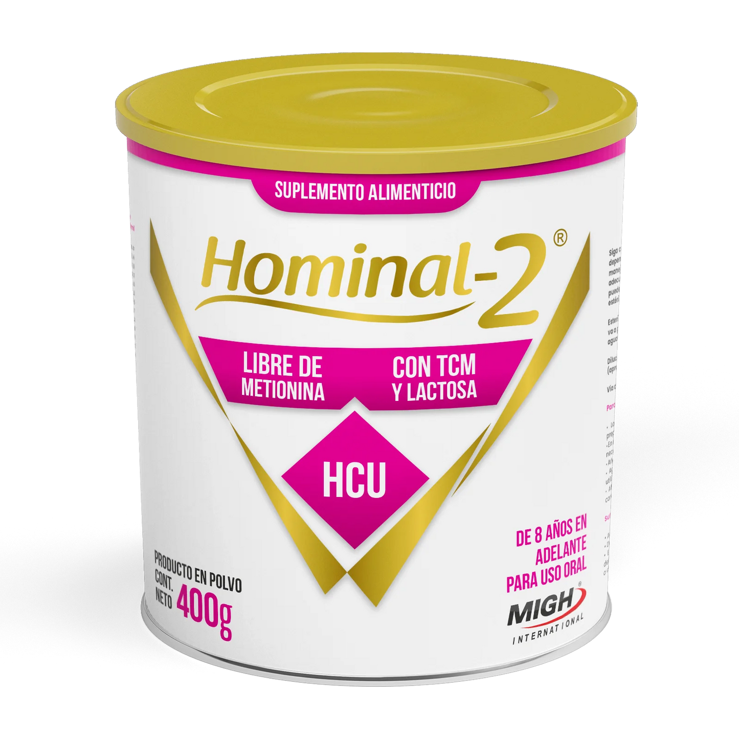 Hominal-2® Polvo - Suplemento Libre de Metionina para Homocistinuria (8+ años y adultos)