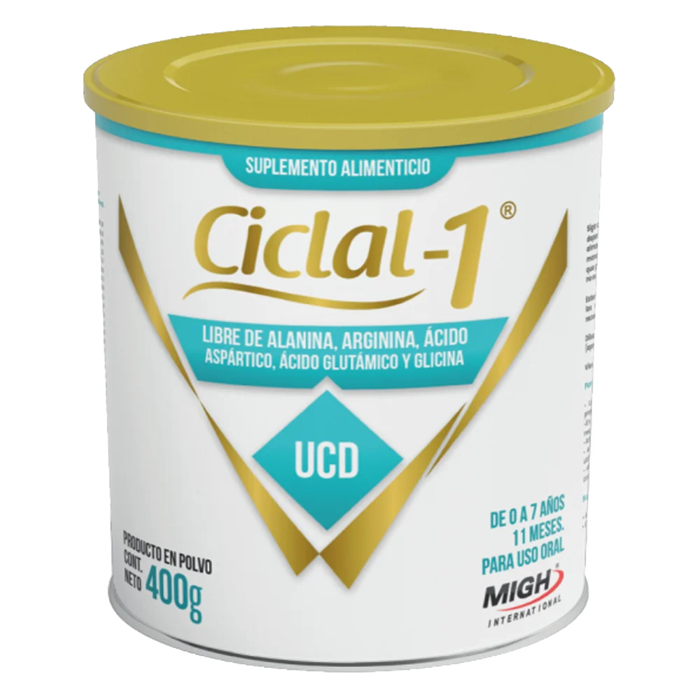 Ciclal-1® | Suplemento para Defectos del Ciclo de la Urea en Lactantes y Niños- Lata de 400 gramos