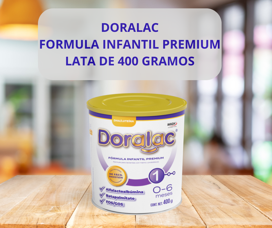DORALAC® 1 - Fórmula Infantil con Probióticos y hierro para Lactantes (0-6 meses) | Nutrición Completa