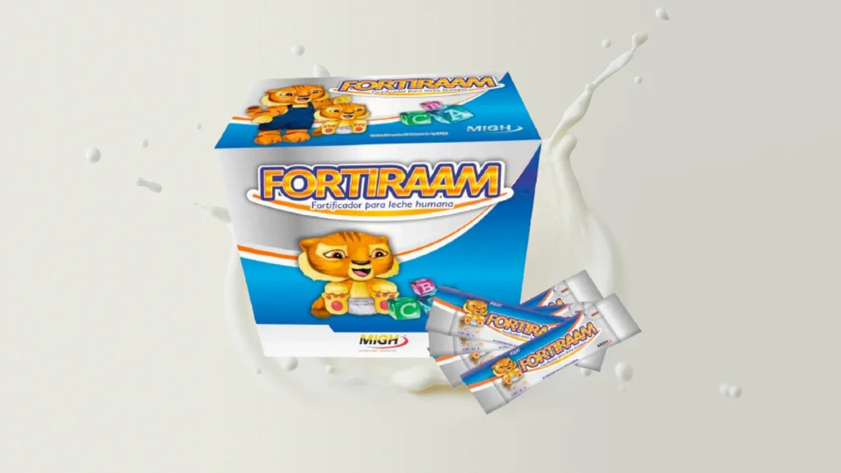 FORTIRAAM® - Fortificador de leche materna para bebés prematuros y de bajo peso al nacer