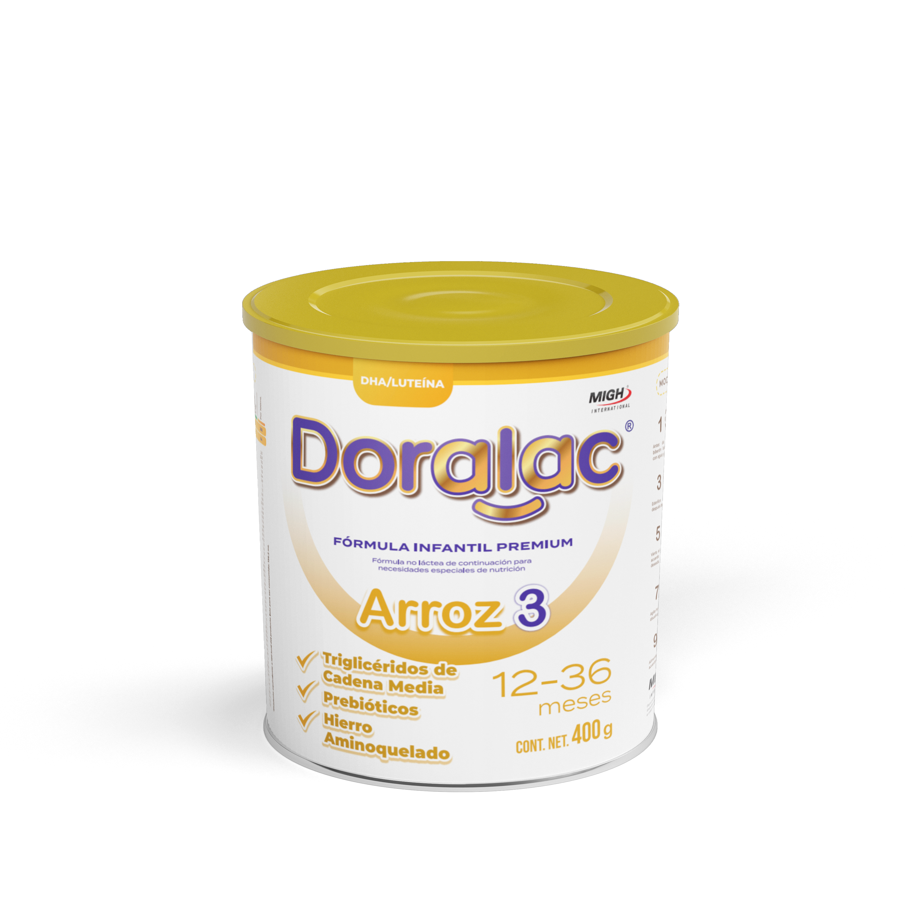 DORALAC® 3: Nutrición Completa para tu Niño Pequeño (1-3 años)