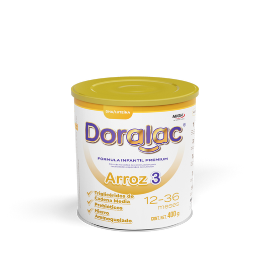 DORALAC® 3: Nutrición Completa para tu Niño Pequeño (1-3 años)