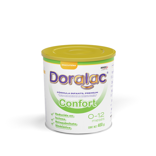 DORALAC® CONFORT - Fórmula para Cólicos y Estreñimiento | Proteína Hidrolizada (0-12 meses)