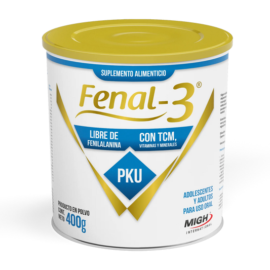 Fenal-3® Polvo - Suplemento para Fenilcetonuria (PKU) Adolescentes/Adultos