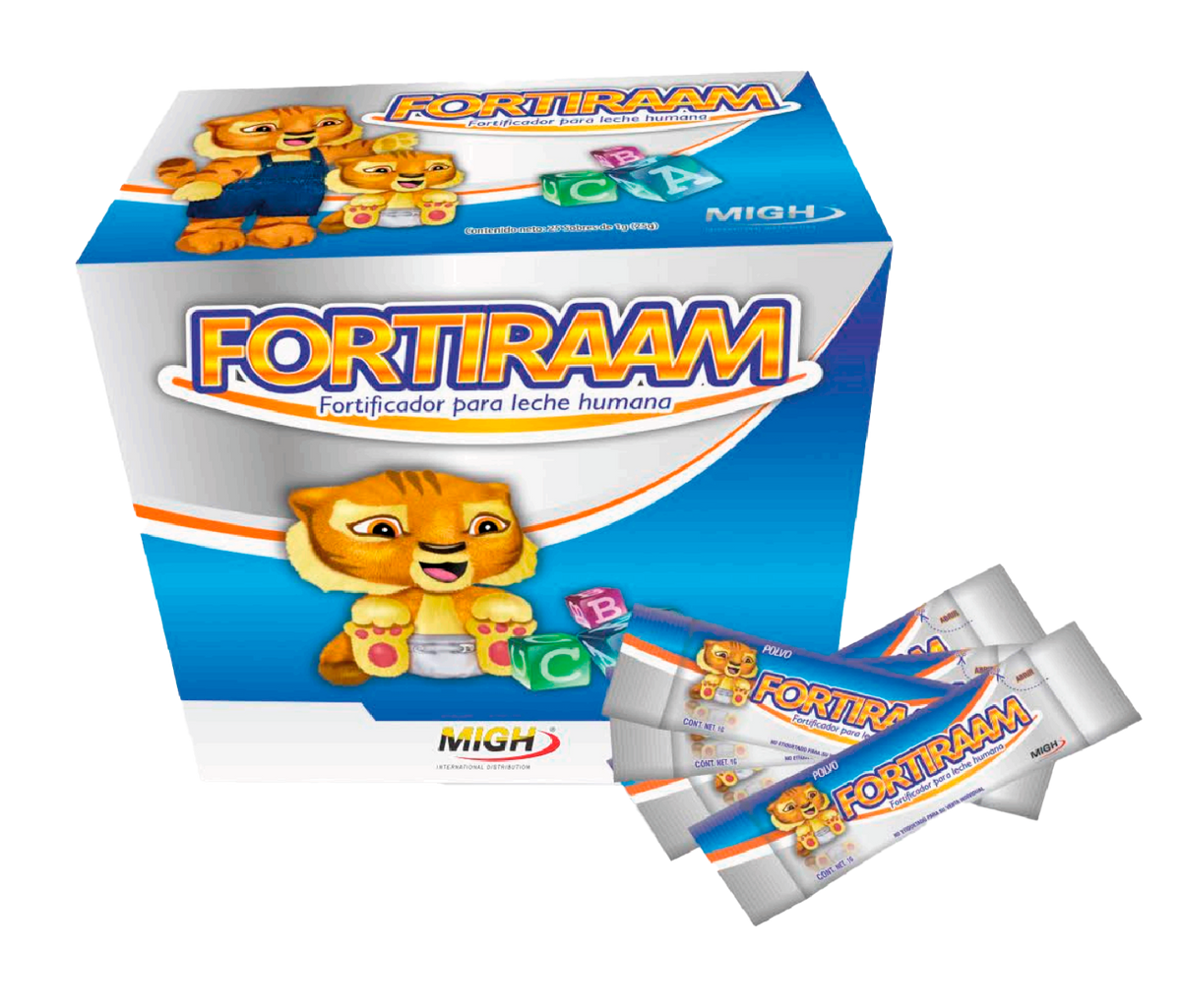 FORTIRAAM® - Fortificador de leche materna para bebés prematuros y de bajo peso al nacer