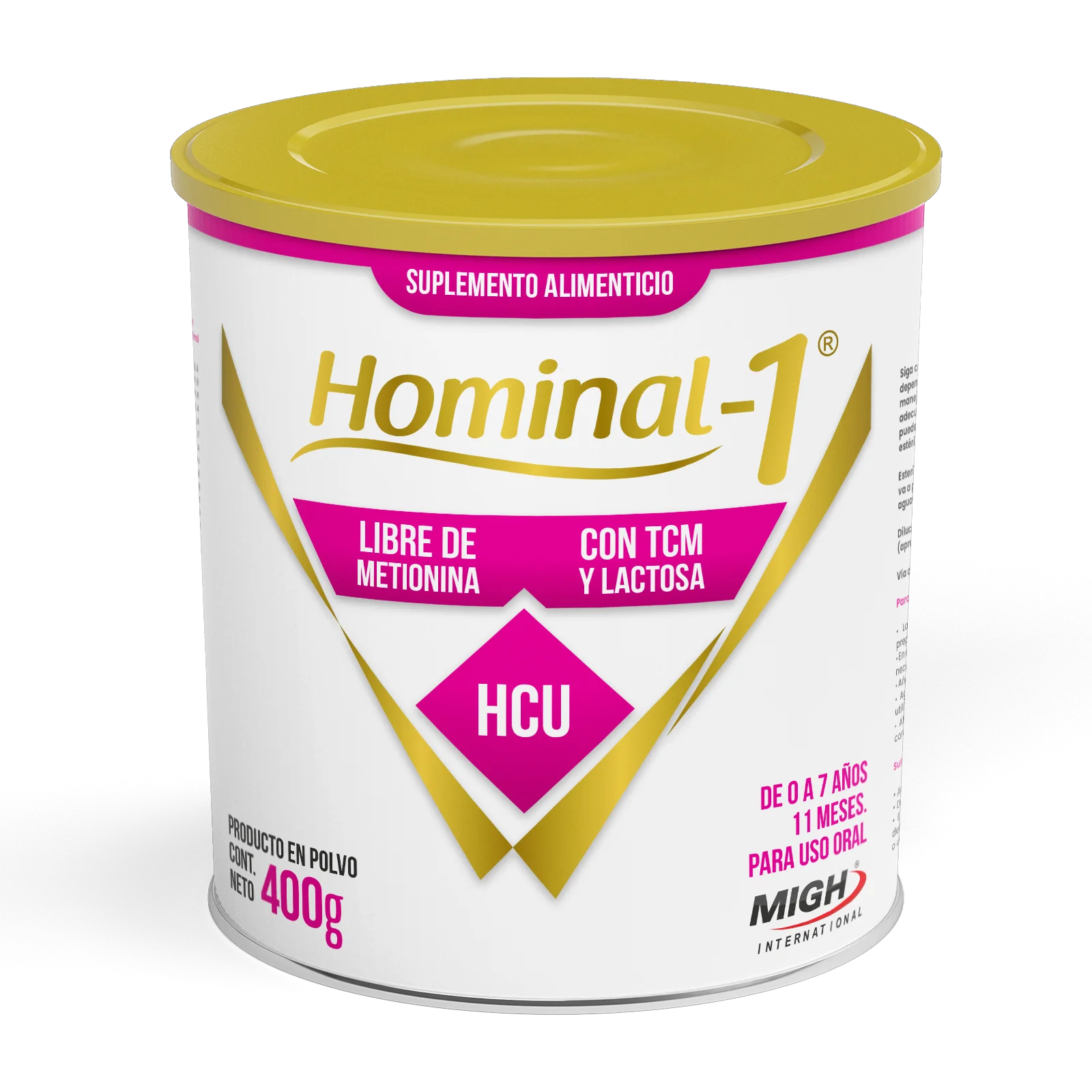 Hominal-1® | Polvo - Suplemento Libre de Metionina para Homocistinuria (0-7 años)
