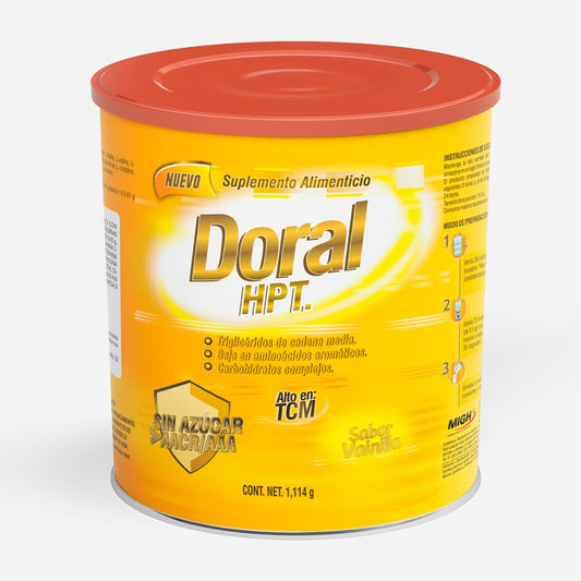 Doral HPT | Fórmula Elemental para Soporte Hepático y Metabólico | 1.2 Kcal/ml