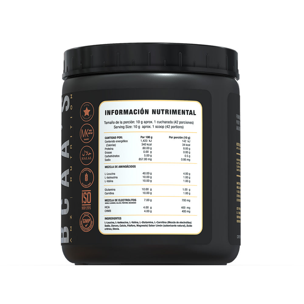 AMZ BCAA + Glutamina + L-Carnitina 420 g | PRONAGAR