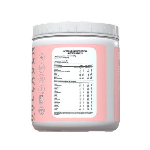 Colágeno hidrolizado AMZ Hydrolized Collagen 500 g