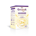 GROWVIT® Zn: Suplemento infantil con Zinc, Vitamina B12 y Manzanilla para fortalecer defensas y crecimiento