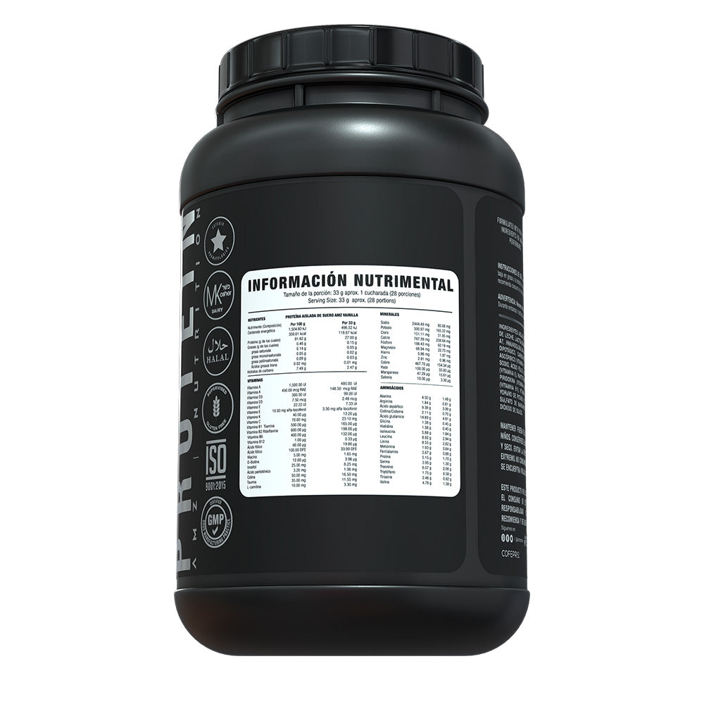Proteína aislada AMZ Isolate Whey 925 g