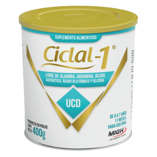 Ciclal-1® | Suplemento para Defectos del Ciclo de la Urea en Lactantes y Niños- Lata de 400 gramos