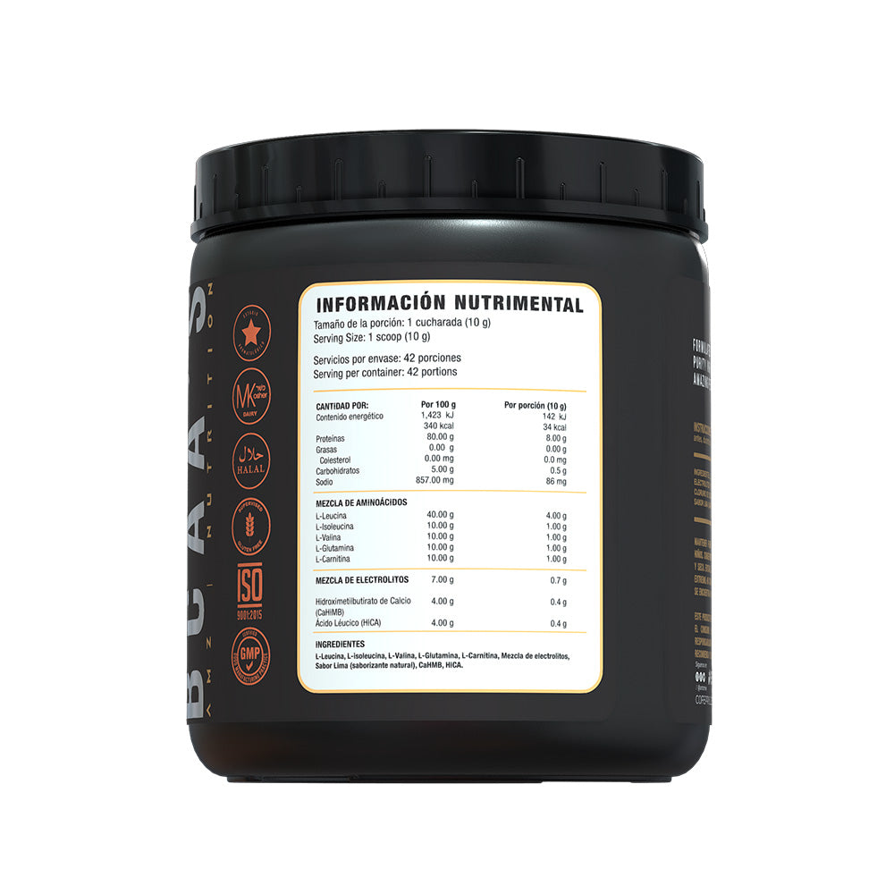 AMZ BCAA + Glutamina + L-Carnitina 420 g | PRONAGAR