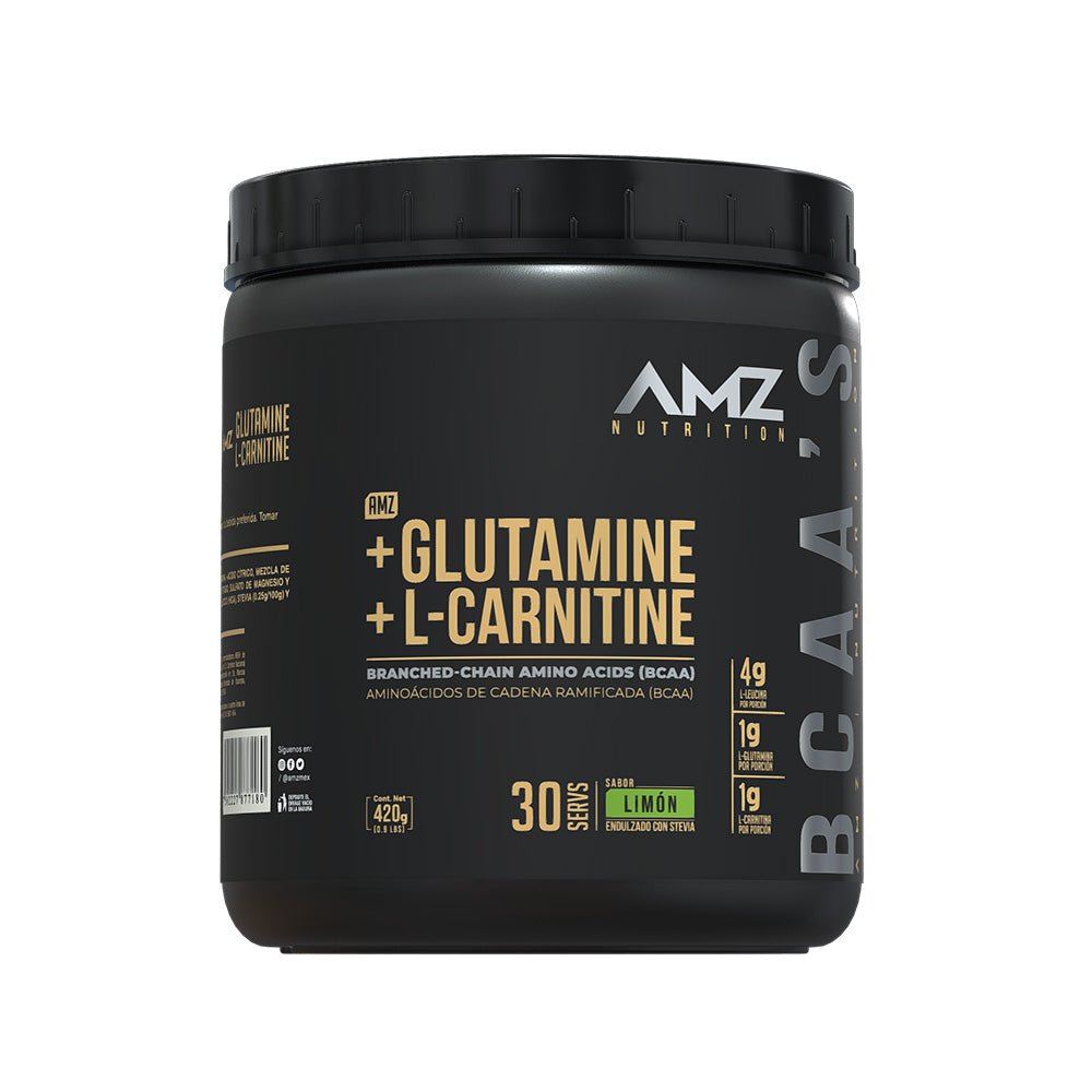 AMZ BCAA + Glutamina + L-Carnitina 420 g | PRONAGAR