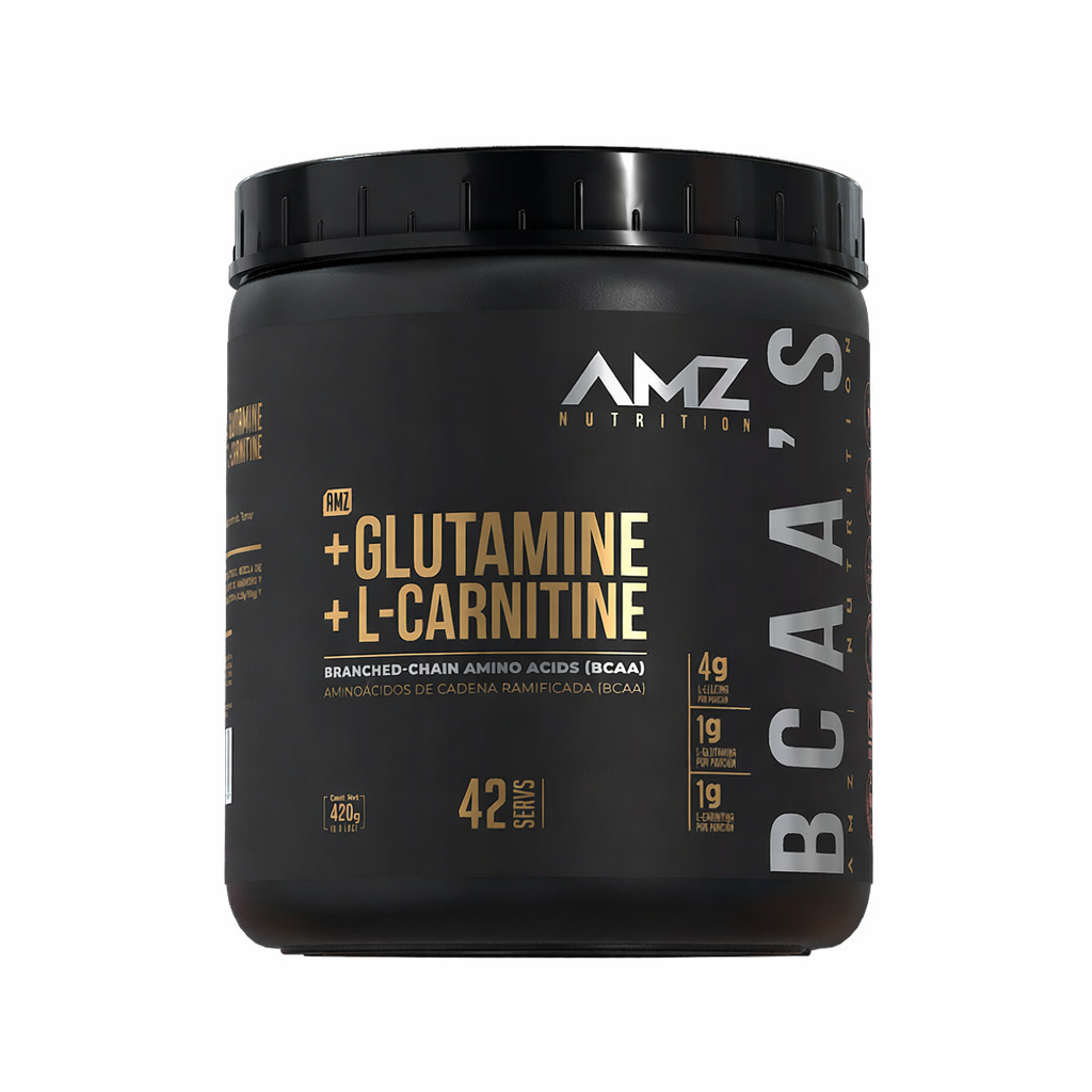 AMZ BCAA + Glutamina + L-Carnitina 420 g | PRONAGAR